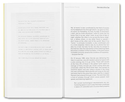 Uneasy Listening: Notes on Hearing and Being Heard
