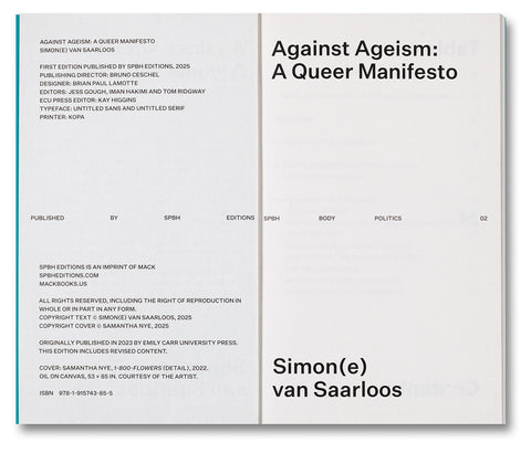 Against Ageism: A Queer Manifesto