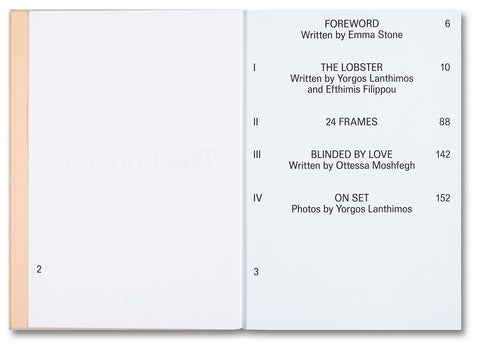 The Lobster Screenplay Book